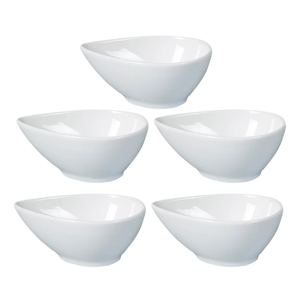 

Water Drop Seasoning Dish Exquisite Sauce Dipping Bowls Hot Pot Pickle Storage Appetizer Serving