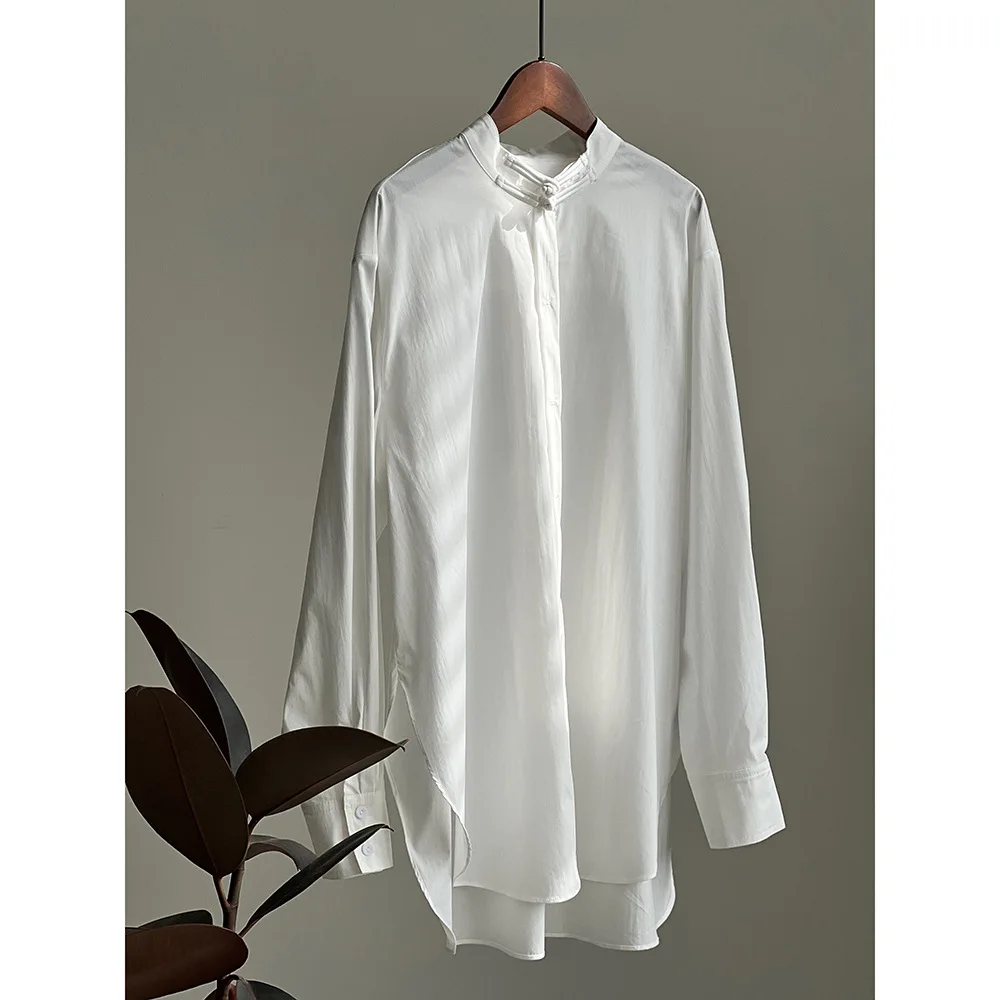 Новая блузка в китайском стиле SuperAen Женская Весенняя рубашка с длинным рукавом