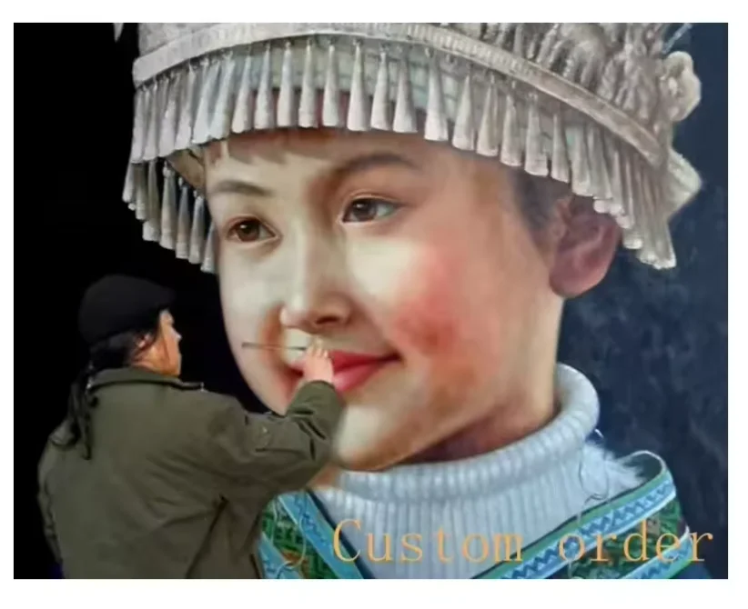 

Портрет собаки маслом на холсте