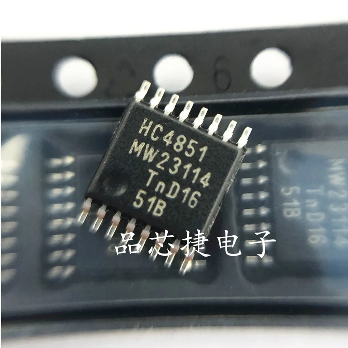 

10 шт. Оригинальный Новый Шелковый экран 74HC4851PW HC4851 TSSOP16 мультиплексный переключатель IC чип
