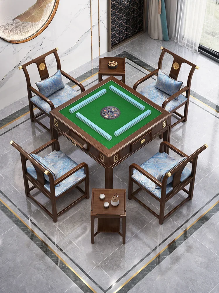 Роскошный деревянный обеденный стол мощный ящик для хранения Маджонга