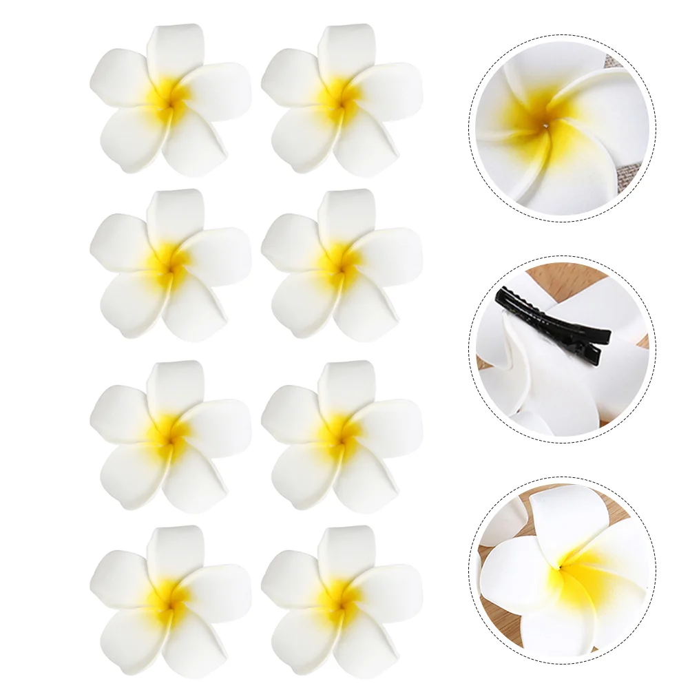 Заколка для волос Frangipani аксессуары плюмерии заколки женщин гавайский цветок