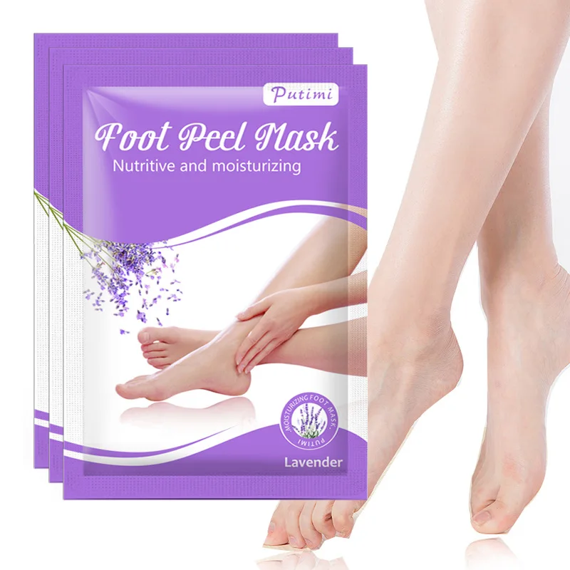 

Feet Exfoliating Foot Masks Pedicure Socks Exfoliation Scrub for Feet Mask Remove Dead Skin Heels Foot Peeling Mask For Foot Spa