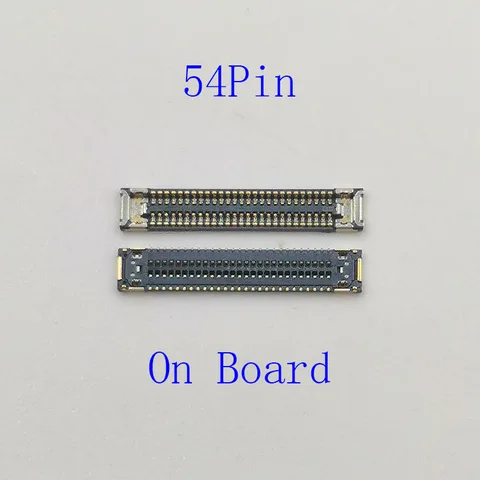 2-10 шт. 56 54-контактный ЖК-экран для Samsung Note20 Ultra/Note 20/S20 Plus/S20U/Fold 2 USB-разъем для зарядки FPC на плате