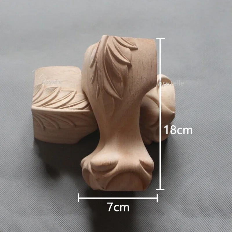 

Резные ножки для шкафа, диван, шкаф, журнальный столик, прикроватный шкаф для ванной, европейские ножки, резиновые деревянные ножки для стола