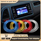 5 м, декоративные гибкие полосы для автомобильного литья, универсальные внутренние Автомобильные украшения, литье, Автомобильная крышка, отделка, приборная панель, дверь, автомобильный Стайлинг