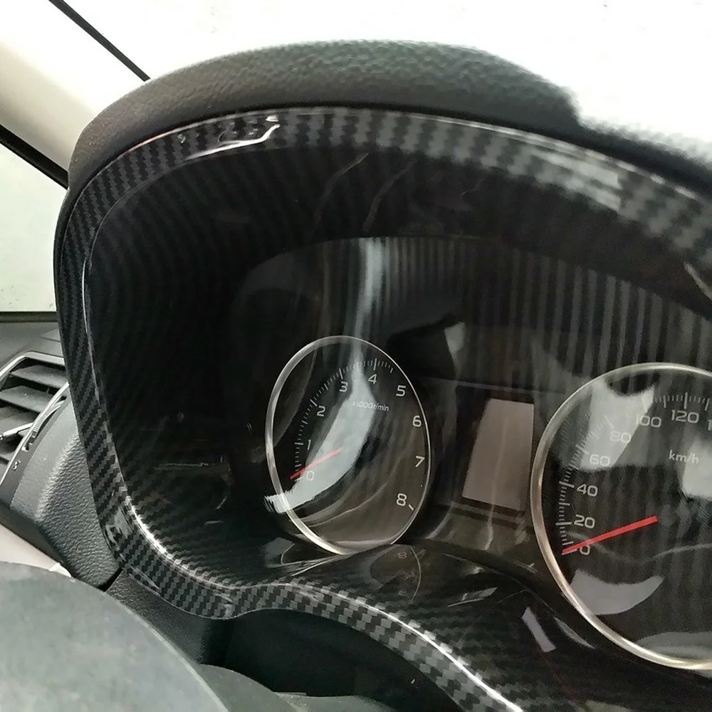 

Carbon Fiber Dashboard Decoration Frame Glossy Matte Dashboard Decoration for Subaru 2012-2017 XV 2013-2018 for Forester Wrx