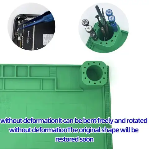 Термостойкий силиконовый коврик SiKO для ремонта 400x300 мм