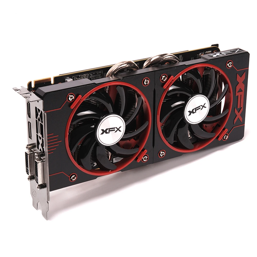 RX 580 8 ГБ 4 2 видеокарты AMD GPU Radeon RX590 570 560 550 R7 R9 370 380 видеокарта для настольного ПК