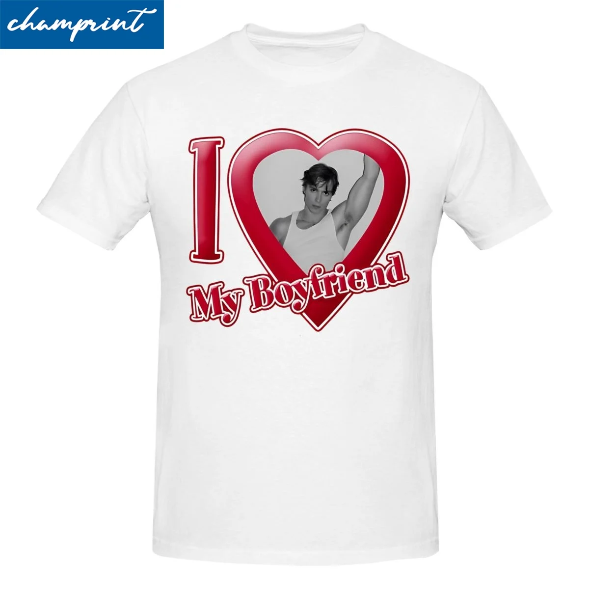 Футболки Я люблю своего бойфренда Николаса Александра Чавез для мужчин и женщин