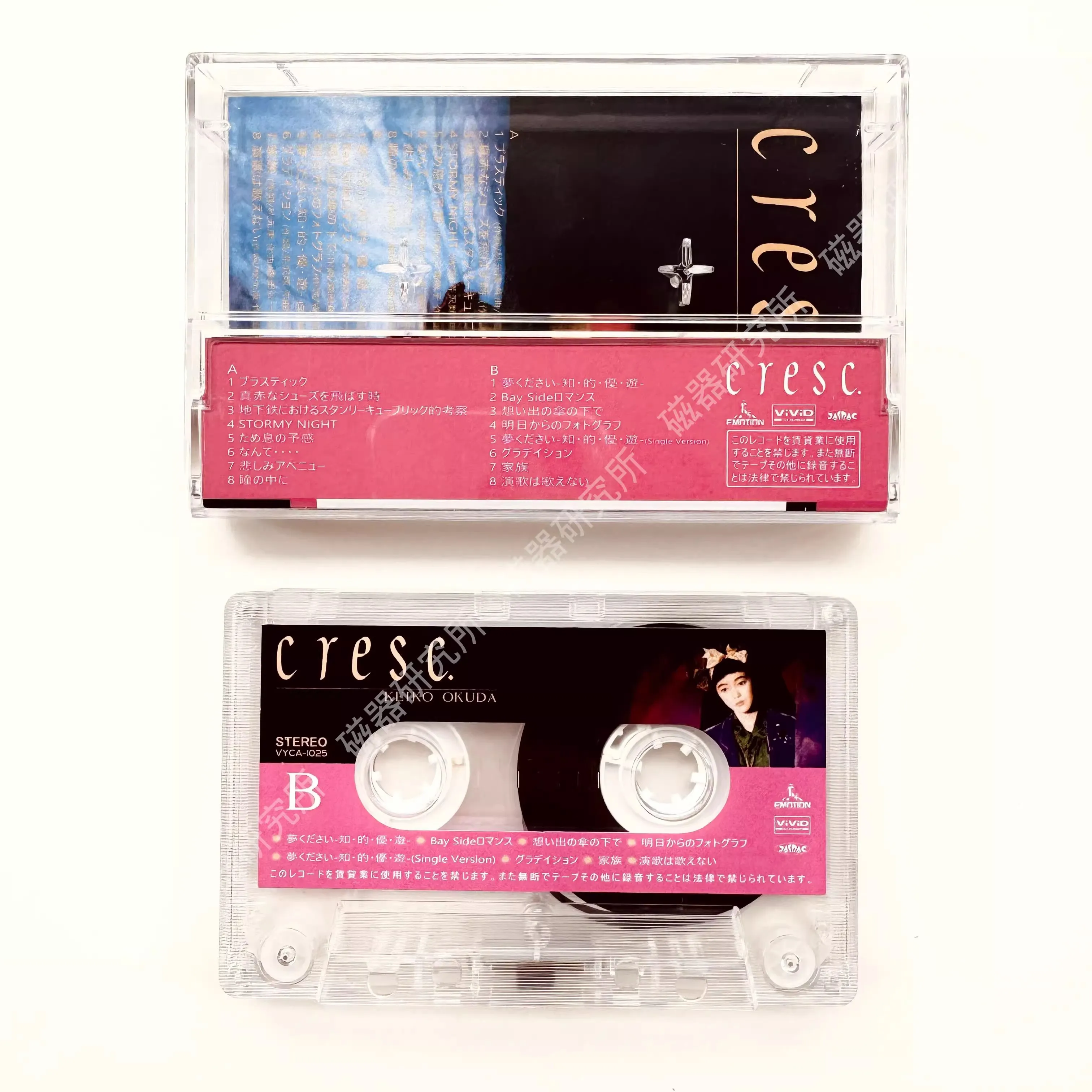 Ретро город поп Keiko Okuda музыкальная лента Cresc альбом STORMY NIGHT кассеты косплей Walkman