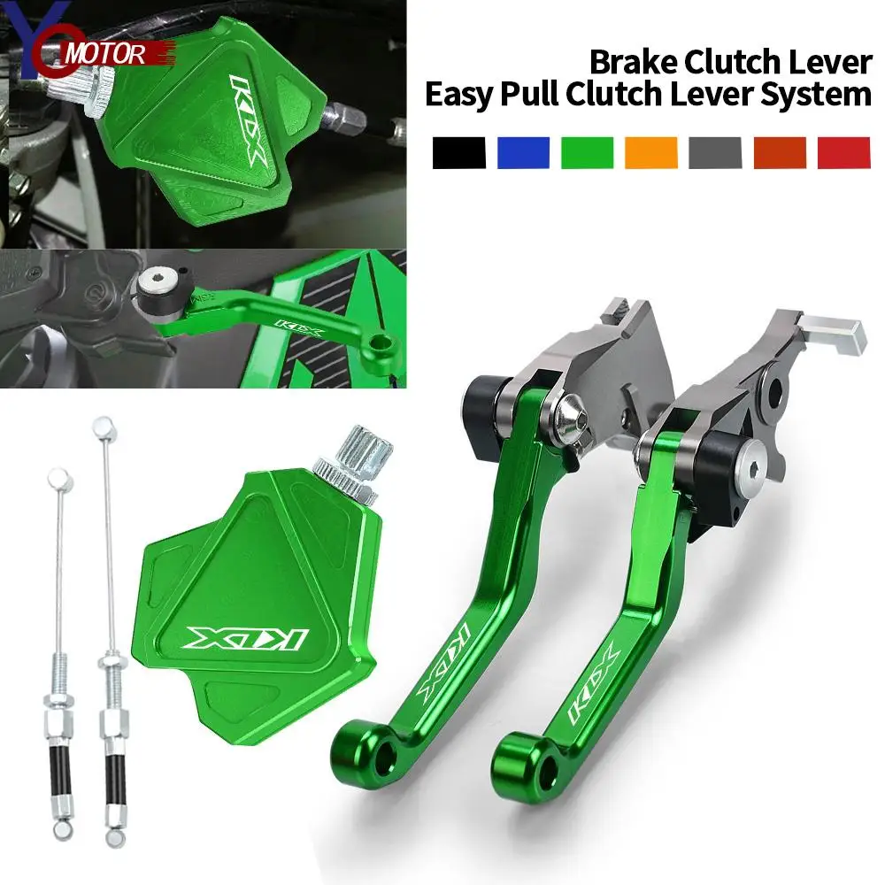 

KLX Motorcycle Accessories Brake Clutch Lever Easy Pull Clutch Lever System For KAWASAKI KLX125,D-TRACKER125 2010 - 2016 KLX 125