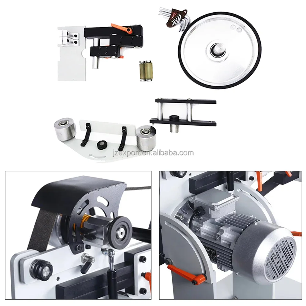 Ленточная шлифовальная машина с переменной скоростью 2X72 многофункциональная