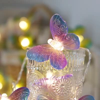 led sring light holiday lighting 3m 20 butterfly led string light multi color atmosphere light for christmas decorations