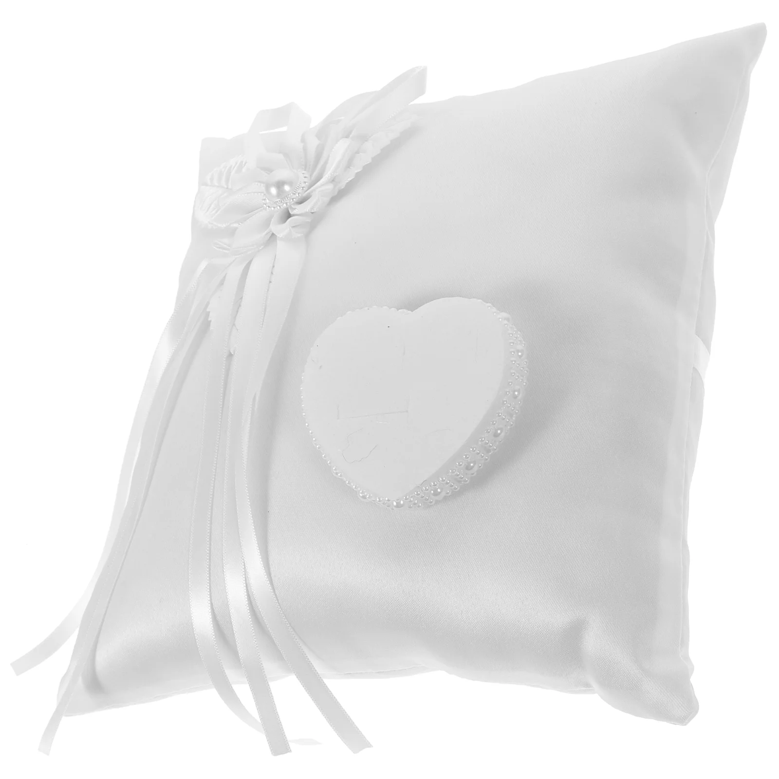 

Ring Pillow Wedding Cushion Flower Girl Proposal Gifts Container Fabric Baby Floral Throw Pillows