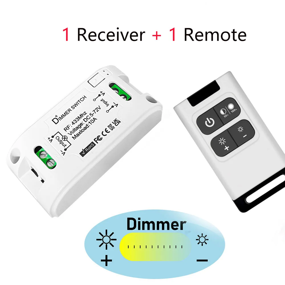 Беспроводной диммер WenQia 433 МГц