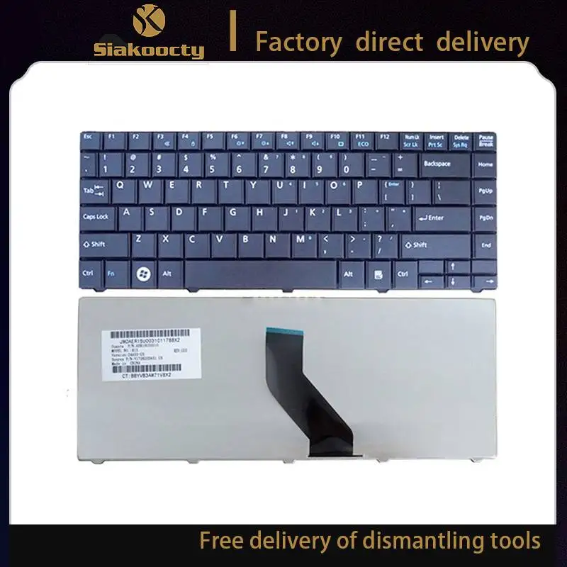 

Siakoocty for Fujitsu Lifebook LH531 BH531 LH520 LH530 LH701 US Keyboard