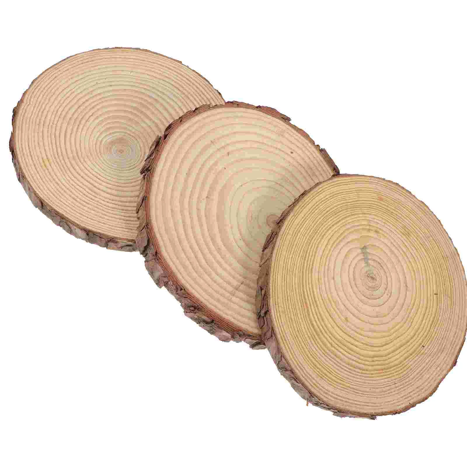 

Rustic Tree Bark Slice Outdoor Wooden Stepping Stones Japandi Decor Garden Clearance