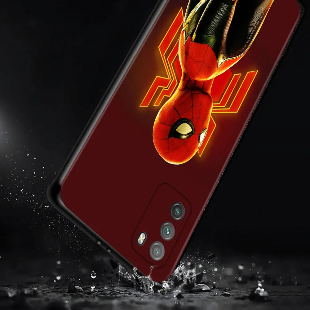 Для Xiaomi PocoX3NFC Poco M3 M4 X3 Pro F3 GT X3Pro X3GT для Mi 12 11T 11 9T Note 10Lite чехол Marvel Человек-паук 3 том