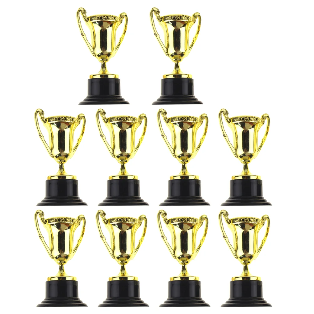 

20Pcs Kids Reward Toys Trophy Models Plastic Reward Prize Trophy Cup Toys Children' s Award Trophies