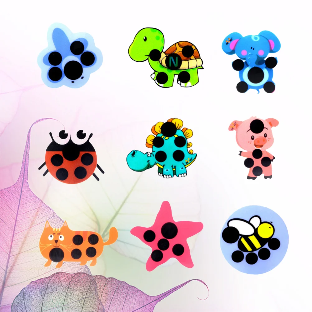 

9Pcs Face Stickers Handy Portable Practical Forehead Stickers Sticker for School