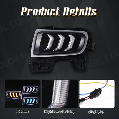 3 цвета DRL 2005 2006 2007 2008 2009 для Mazda 6 дневных ходовых огней, указатель поворота, противотуманные фары, автомобильные аксессуары 12 В