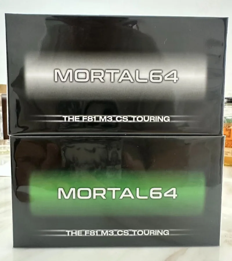 Фото Миниатюрная модель автомобиля MORTAL 1:64 F81 M3 CS Touring Touring Touring из литого под давлением сплава, в наличии, украшения для взрослых, игрушки для мальчиков №1