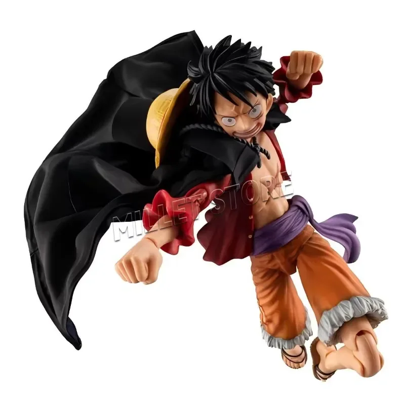 Фото Быстрая доставка. Оригинальная подвижная фигурка MegaHouse MH VAH ONE PIECE Луффи 1.5 м. Коллекционная модель-игрушка. Подарок для фанатов One Piece. №4