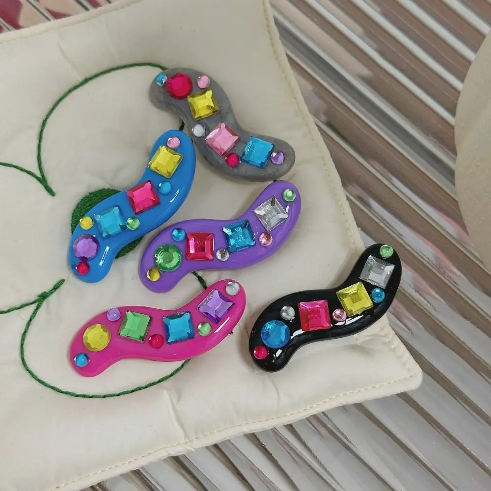 

Изысканный яркий боковой зажим для волос в Корейском стиле Y2K