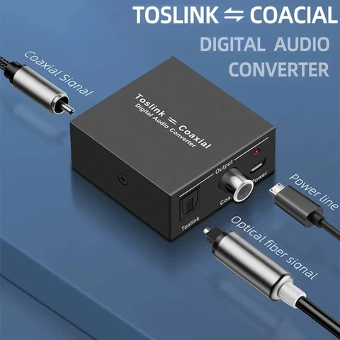 Аудиоконвертер Coaxial/Toslink