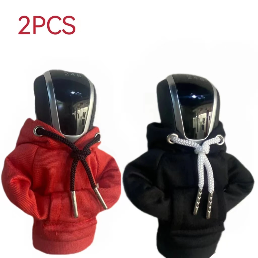 

2 шт., автомобильные аксессуары для интерьера, толстовка, Автомобильная крышка переключения передач, Автомобильный Ручной Автоматический чехол для переключения передач, ручка переключения передач, толстовка