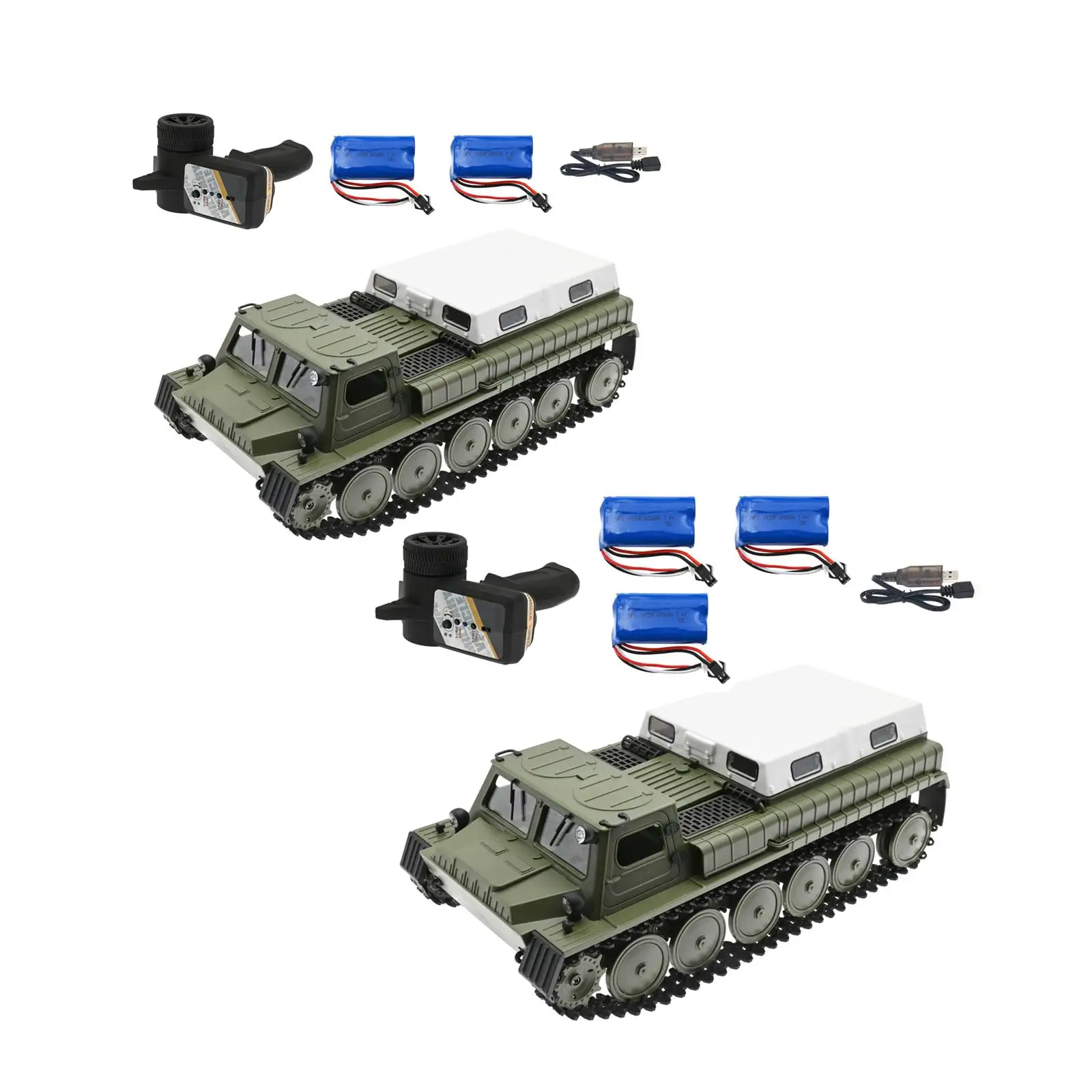 

E1/16 Scale Vehicle Tank Crawler Tank Model Kits Truck 2.4GHz car High Speed for Kids Adults Boys Gifts