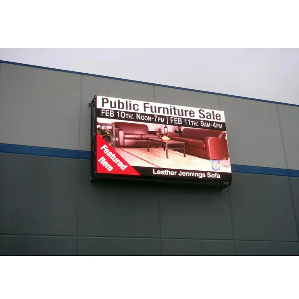 

Outdoor Video Wall Advertising Full Color P6 Led Display Billboard Screen for Digital Signage and Displays