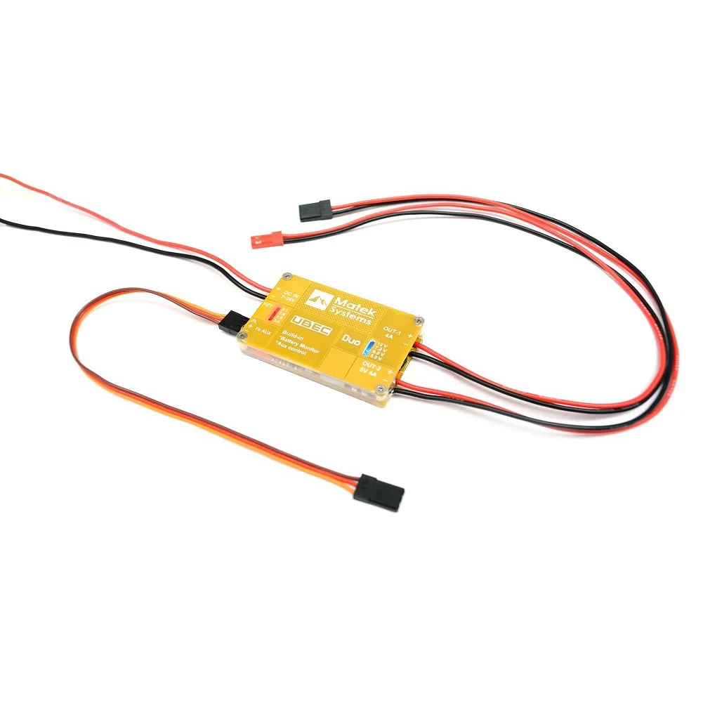 

UBEC DUO 4A 5V~12V & 4A 5V For RC Quadcopter RC Airplane RC Multicopter UBEC Power Model Matek System