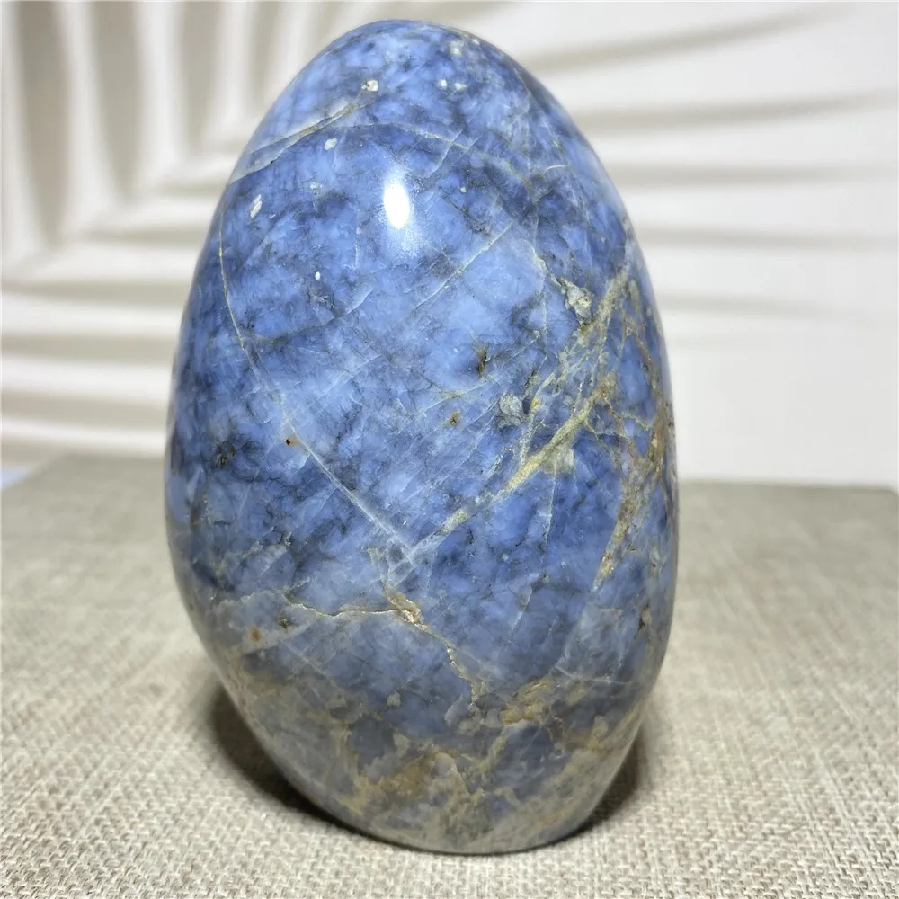 

Natural Blue Opal Freeform Quartz Crystal Specimen Stone Wicca Fengshui Gift Reiki Healing Point Home Decoration