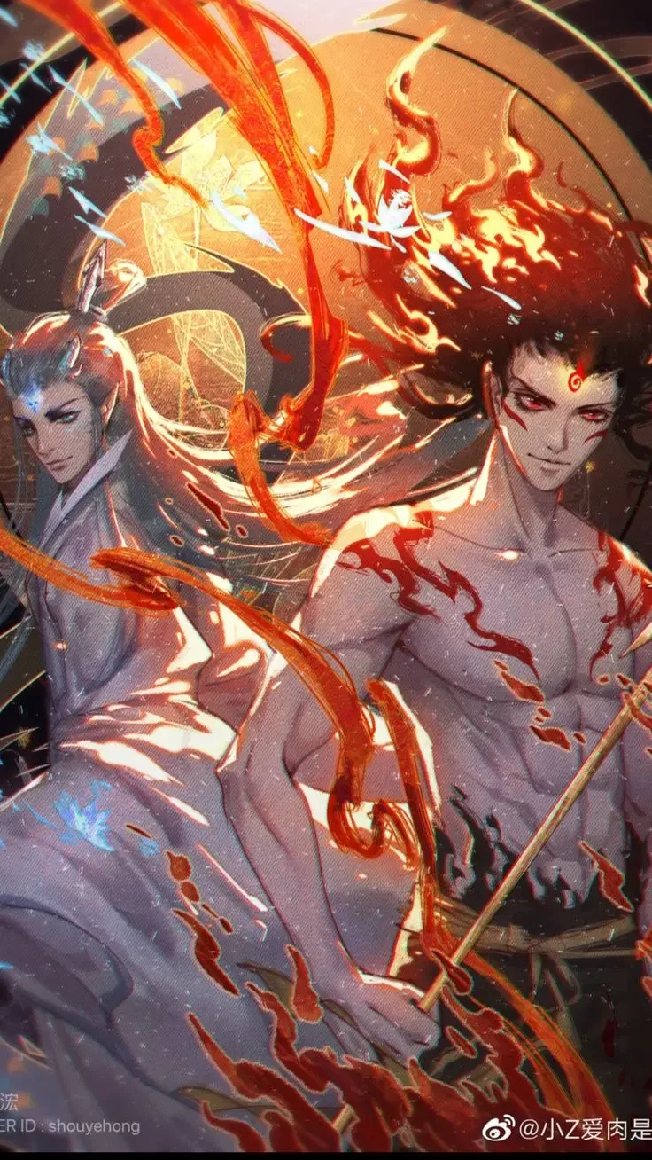 Печать на холсте Anime Character NEZHA