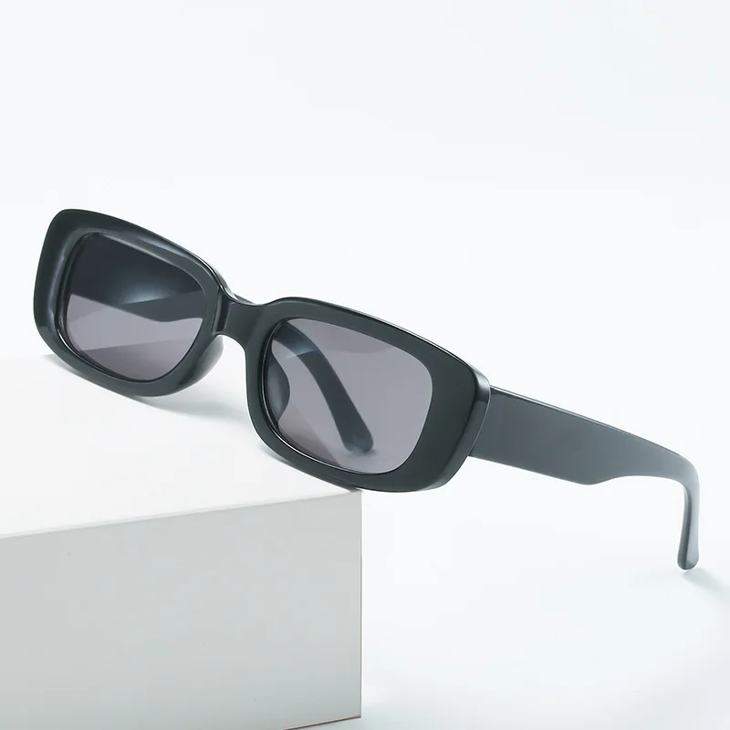 2022 New Fashion Vintage Sunglasses Women Brand Designer Retro Rectangle Sun Glasses Female Ins Popular Colorful Square Eyewear |