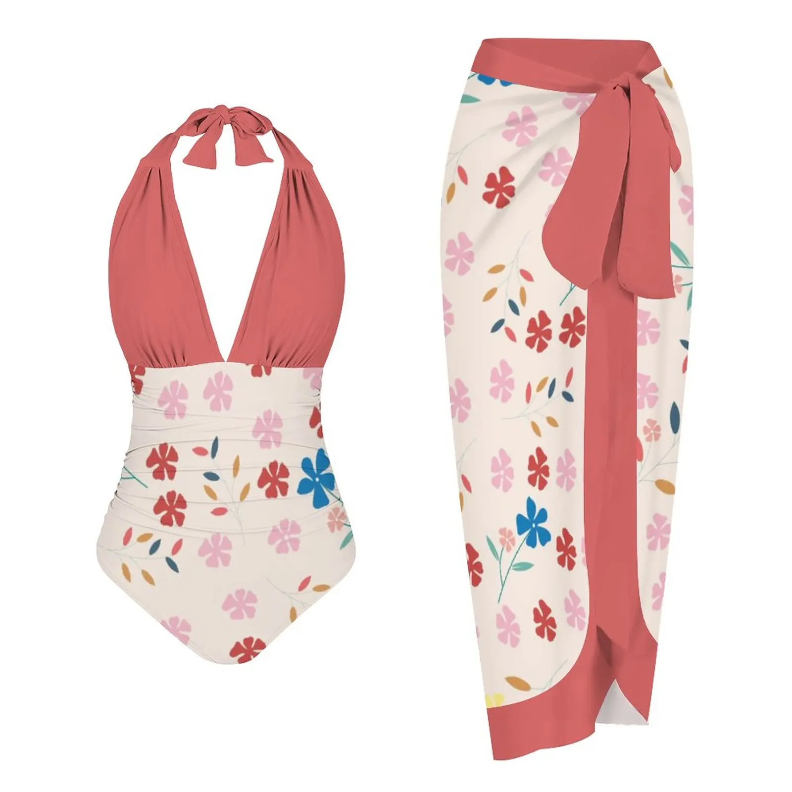 2023 цельные купальники и пляжные платья