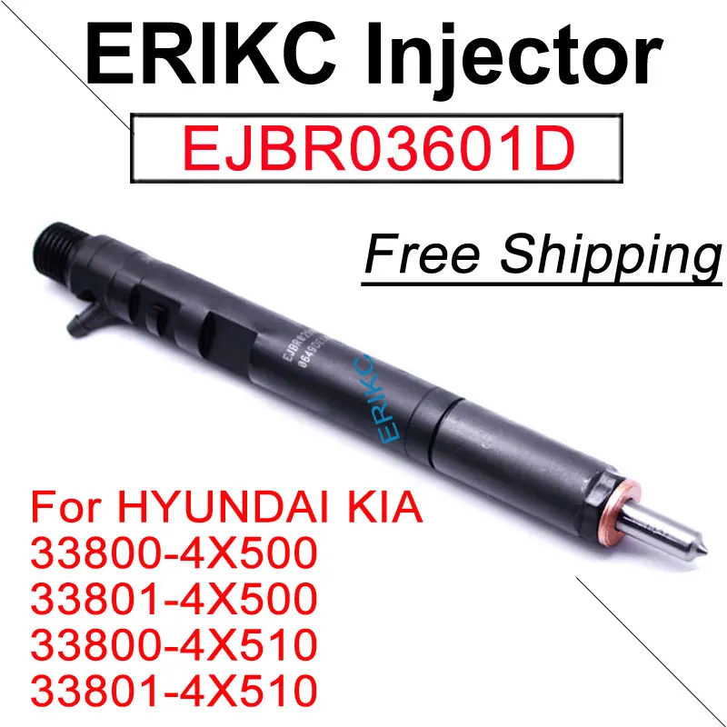 Фото EJBR03601D Дизельный инжектор в сборе EJBR0 3601D Форсунка впрыска топлива 03601D R03601D для Delphi HYUNDAI Terracan KIA Carnival №1