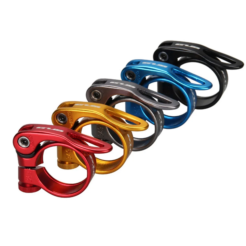 

1PC 31.8/34.9mm Alloy Durable Practical GUB MTB Road Bicycle Seatpost Clamp Quick Release Seat Post Clamps Accessories