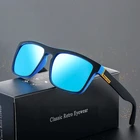 Классические квадратные солнцезащитные очки для мужчин и женщин, спортивные поляризованные солнцезащитные очки для пляжа и рыбалки, Брендовые очки для пешего туризма и вождения, UV400