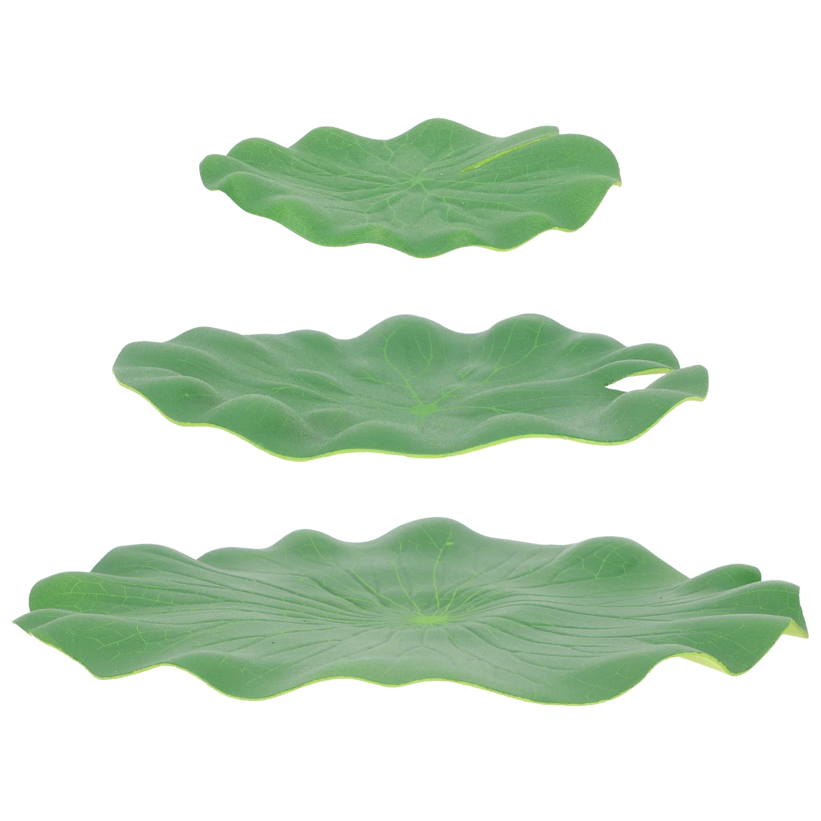 

Leaves Lily Floating Artificial Leaf Pads Pond Fake Pumice Water Aquarium Ornament Foam Simulation Decoration Green Decor