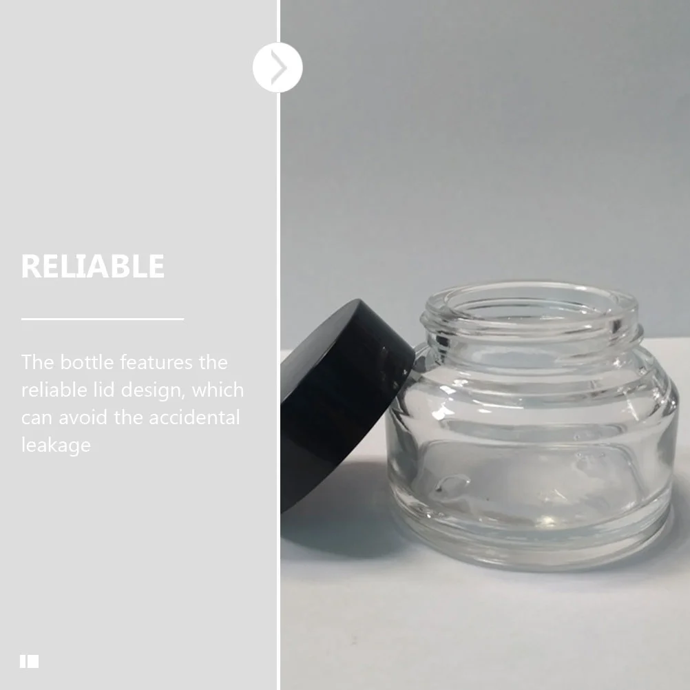 

12 шт., банки для крема, стеклянные контейнеры, контейнер для косметики, емкость для крема, банки для крема, автоматические банки для пигментов