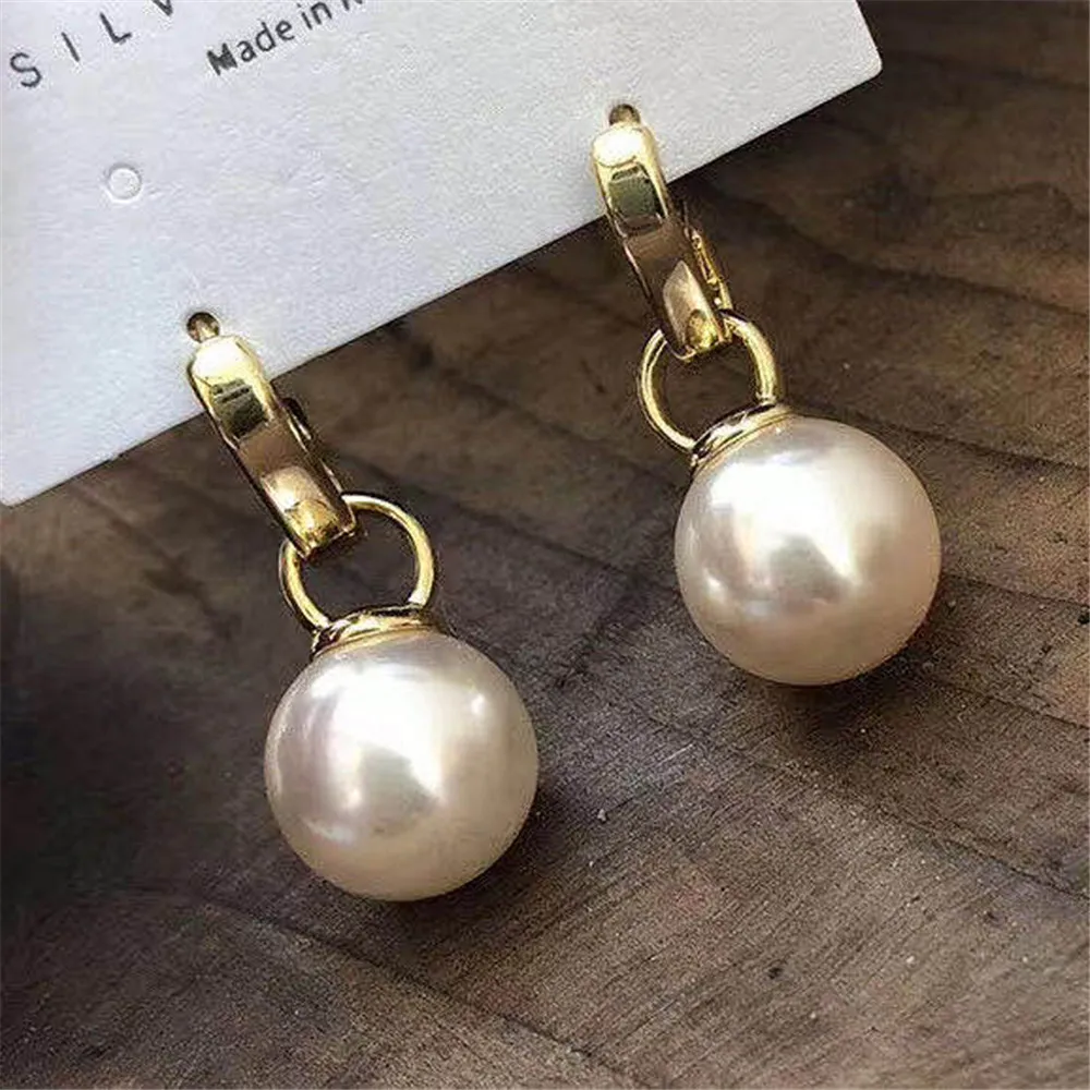 

S925 Sterling Silver Pearl Beads Stud Earrings Setting Base Diy Jewelry Making Findings&Components