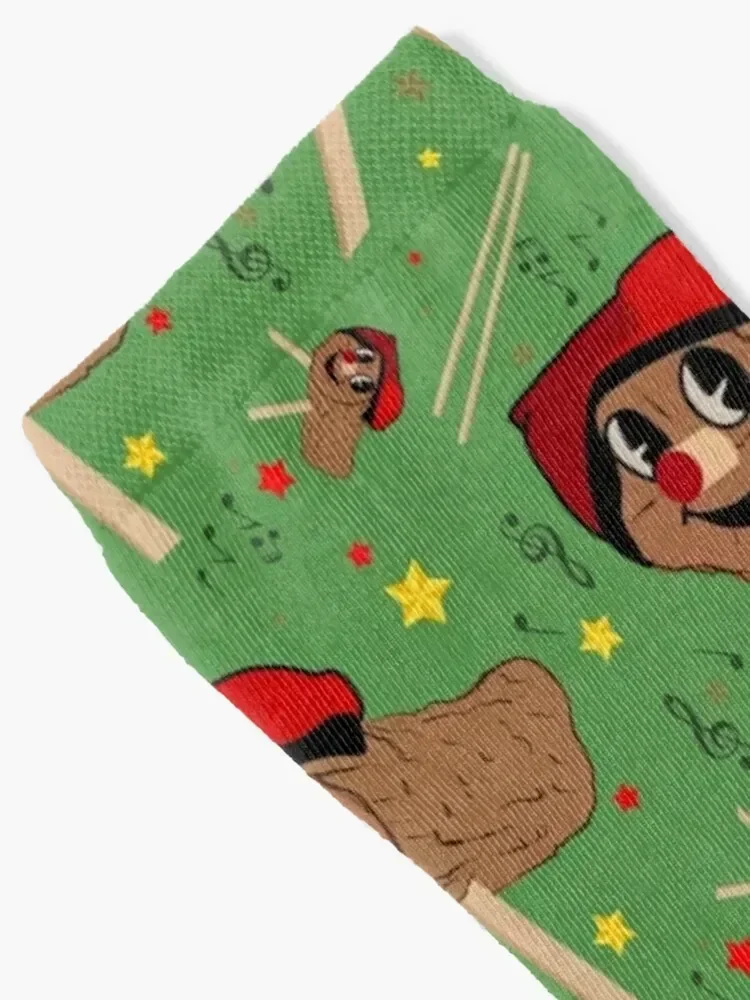 Caga Tio очаровательные каталанские рождественские носки с бревноками теплые