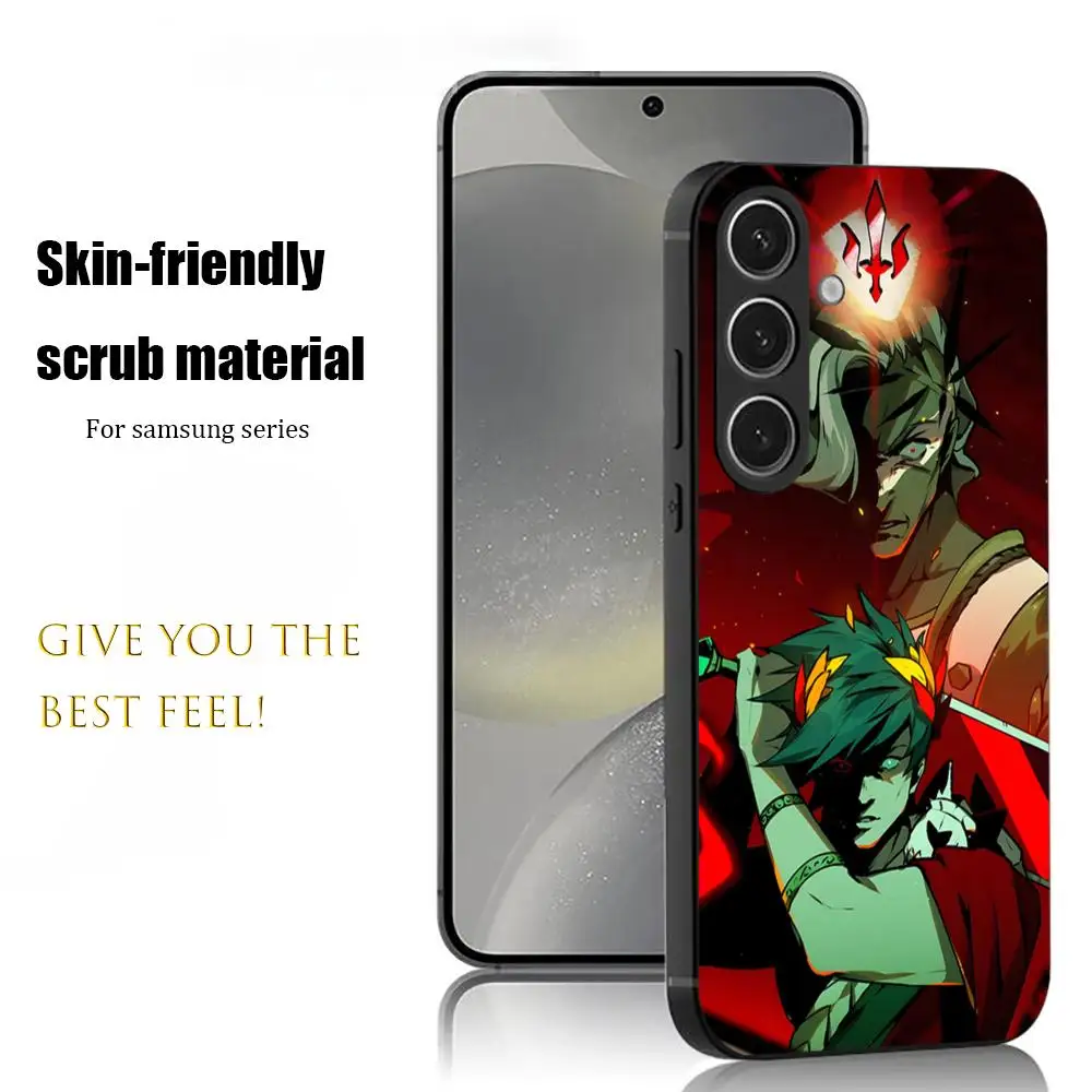 Чехол для телефона Cool Hades Game Samsung Galaxy S25 S24 S23 S22 S21 S20 Plus Ultra Note20 мягкий черный