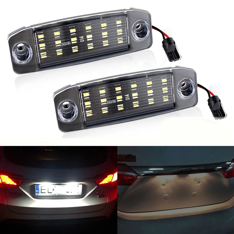 Светодиодные лампы для номерного знака Kia Sportage 2011-2106 SONATA 10 ~ 13 YF 10MY 2010 2013 GF - купить