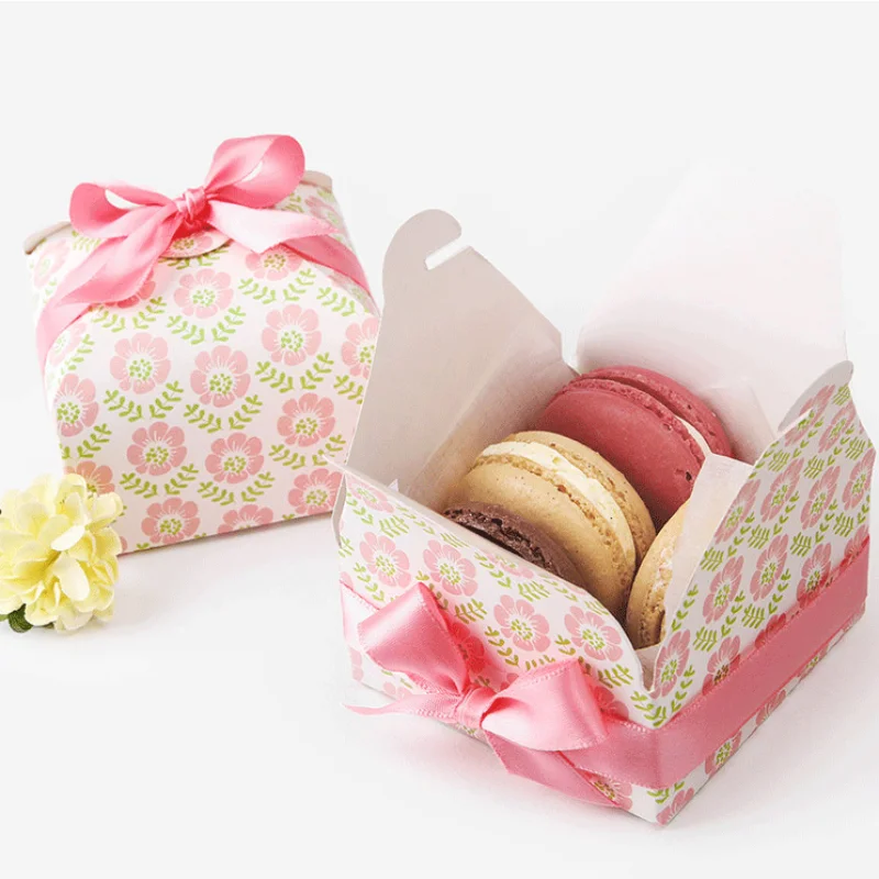 

50PCS Wedding Party Candy Bags Gift Boxs Packaging Chocolate Chip Cookies Creative Packagings Box Wedding Favors for Guests