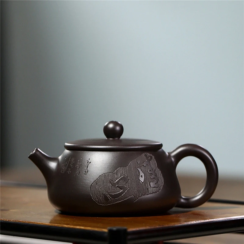 

Yixing, фиолетовый глиняный горшок, ранная руда, фиолетовая глина, ручная работа, чайник, подарок