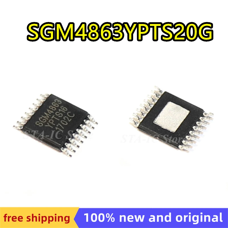 

5 шт./партия SGM4863YPTS20G SGM4863YPTS20G/TR TSSOP-20 новый оригинальный Бесплатная доставка